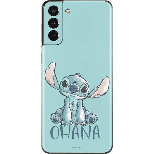 Disney Lilo and Stitch Ohana Galaxy S21 Plus 5G Skin